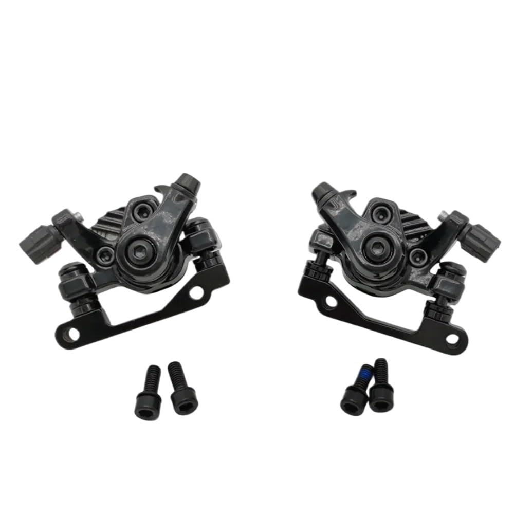 AMAUPCKCA For KuKirin G2Pro/Max Scooter Universal Front And Rear Disc Brakes Scooter Aluminum Alloy Mechanical Disc Brakes(Front and Rear)