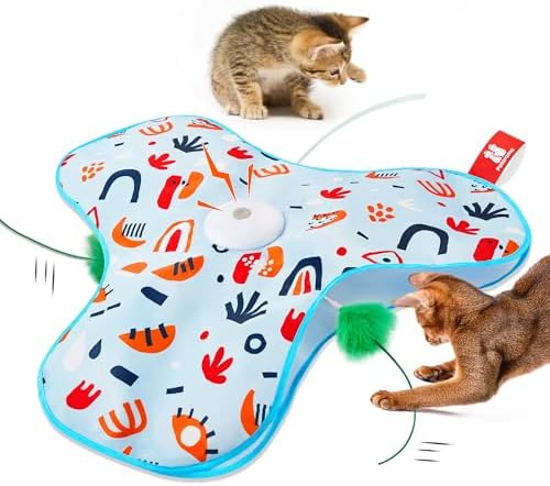 Potaroma Hide and Seek Interactive Cat Toys — bottom and base construction detail