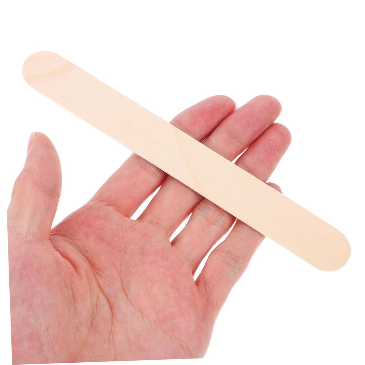 200 Palitos de Madera para Spa y Cuidado Facial, Livianos y Envueltos Individualmente, Aplicadores de Cera y Depresores Linguales para Uso Profesional y Doméstico