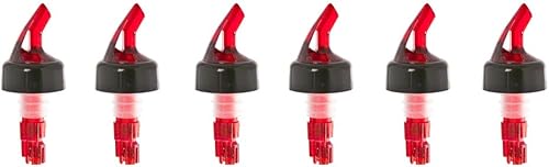 Vertedor de botellas con medición automática de 1 oz (1.0 fl oz) juego de 6