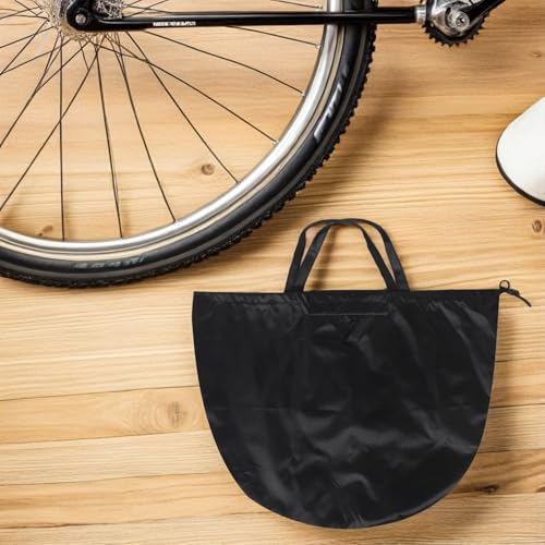Bolsa para casco de gran capacidad Happyyami impermeable y flexible para moto 5