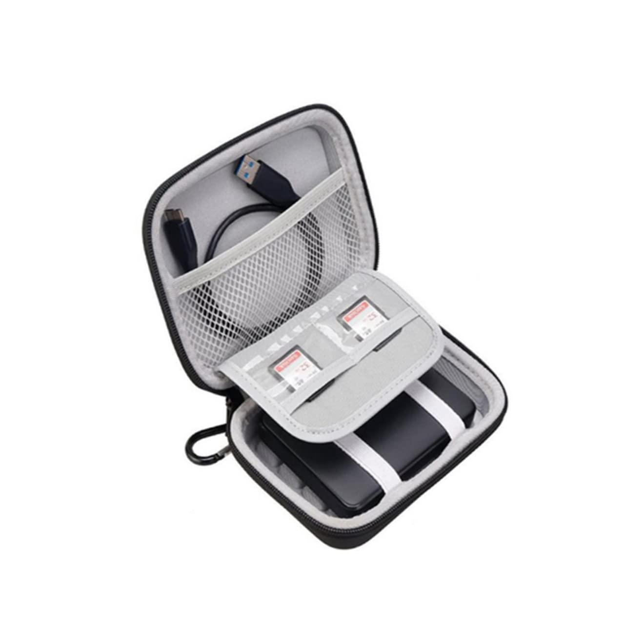 Uonlytech Étui De Rangement Mini Pour Écouteurs EVA Étui Portable