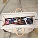 Klein Tools 5102-22 Heavy Duty Natural Canvas Tool Bag, Tool Tote, Multi-Purpose Bag with Wide Hinged Opening and Leather Handles, 22-Inch