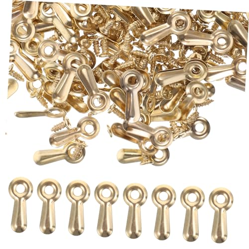 Image of 160pcs Turn Buttons for Picture Frames Photo Frame Hardware with Screws for Easy Installation and Removal Backing Clips for Hanging Photos and Artwork