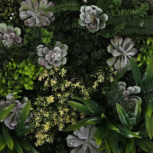 3rd Street Inn Artificial Greenery Wall Panels for Privacy - 4-Pack