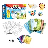 Joli style de dessin animé : avec des motifs d'animaux accrocheurs, ce kit d'art en aluminium est un moyen unique d'exprimer votre créativité. Idéal pour tous les âges, parfait pour les cours d'art ou un usage domestique