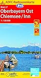  ADFC-Radtourenkarte 27 Oberbayern Ost / Chiemsee / Inn 1:150.000, reiß- und wetterfest, GPS-Tracks Download (ADFC-Radtourenkarte 1:150000)