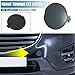 X AUTOHAUX Car Front Bumper Tow Hook Cover Towing Eye Cap for Mazda CX-5 2013 2014 2015 2016 KD4550A12BB Trailer Cap Gray