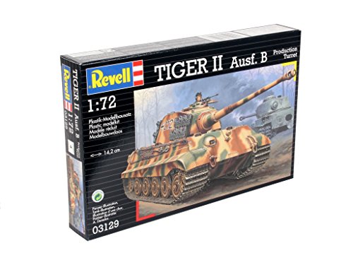 Revell Modellbausatz Panzer 1:72 - Tiger II Ausf. B im Maßstab 1:72, Level 4, originalgetreue Nachbildung mit vielen… – Bild 6