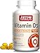 Jarrow Formulas Vitamin D3, Supports Calcium and Bone Metabolism, Immune Function, 5000IU, 100 Softgels (Pack of 2)
