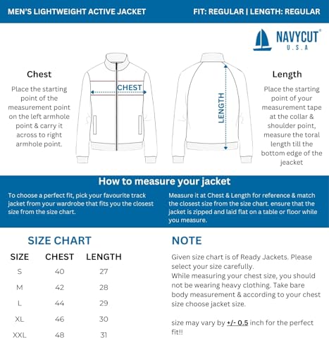 Image of Men's Active Sports Jacket - Lightweight, Windcheater, Winter Wear, Polyester, Regular Fit, Dri-Fit, Long Sleeves, Zipper Closure - Perfect for Gym, Running & Travel.