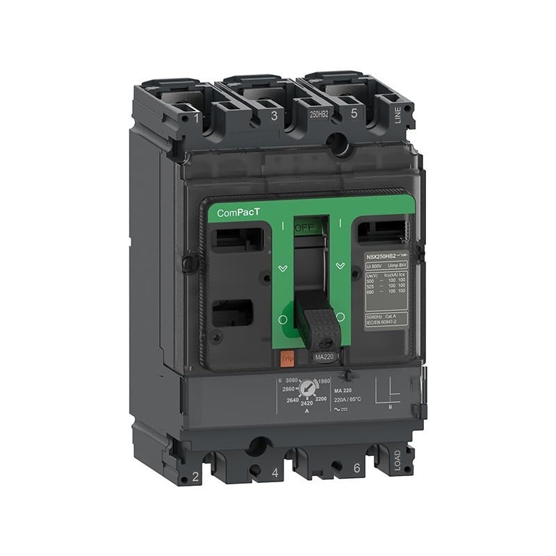 Disyuntor NSX100N C10NA003R para evitar averías en motores