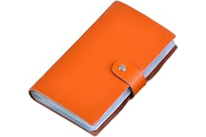 Orange Business Card Holder