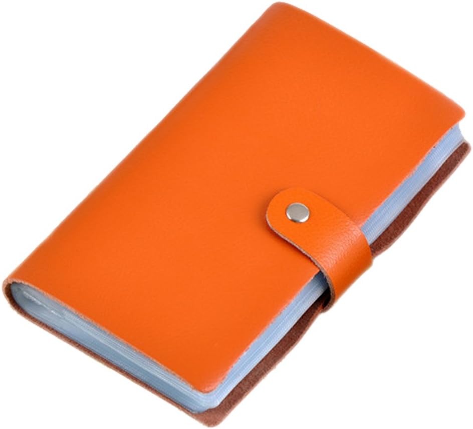 boshiho Leather Credit Card Holder Business Card Case Book