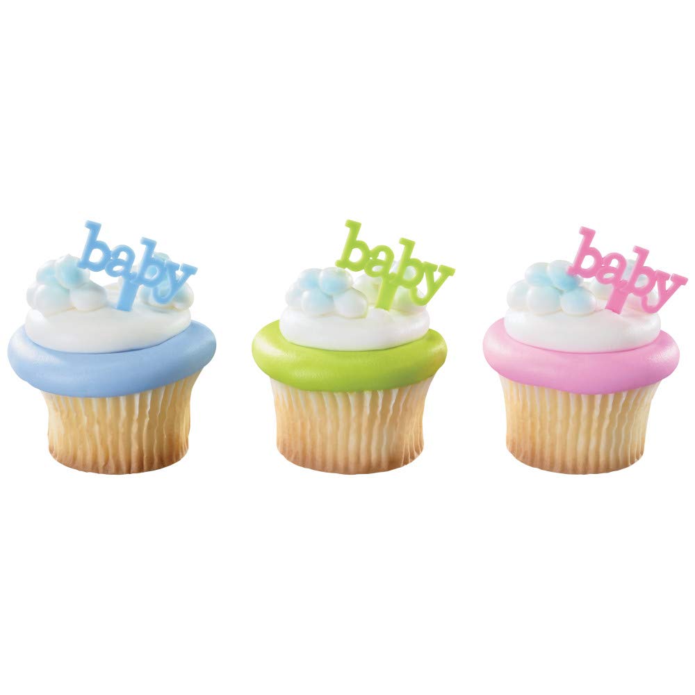 CakedDrake Cake Topper Decor, Everday Favorites,Baby for baby showers, baby birthdays and parties (144/PKG)