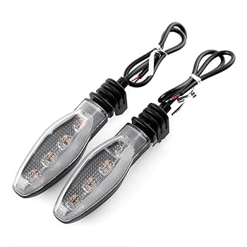 triumph LEDウィンカー Amazon | MotorToGo ブラック シーケンシャル ウインカー LED