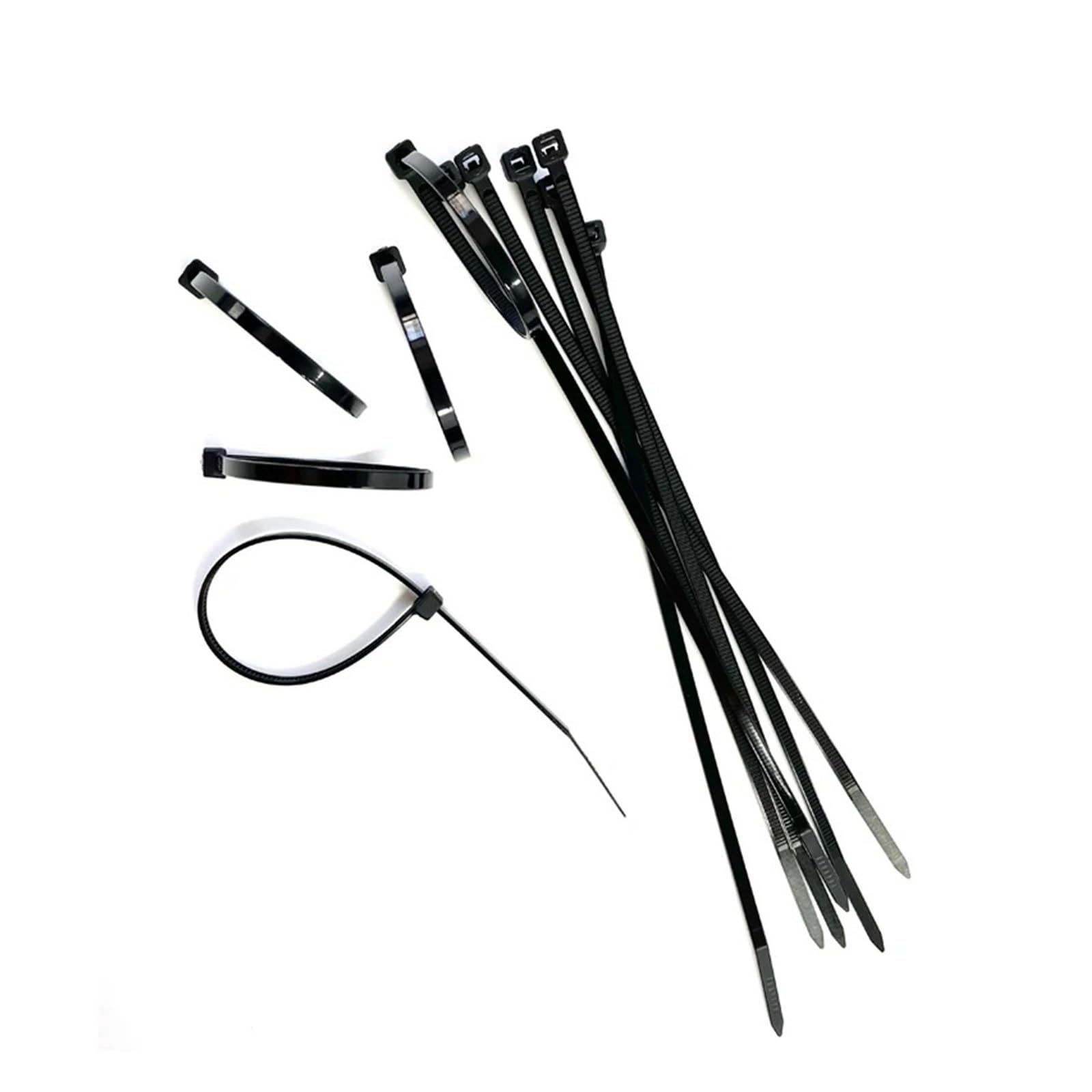 Cable Ties 500Pcs 4x200mm Plastic Nylon Cable Ties