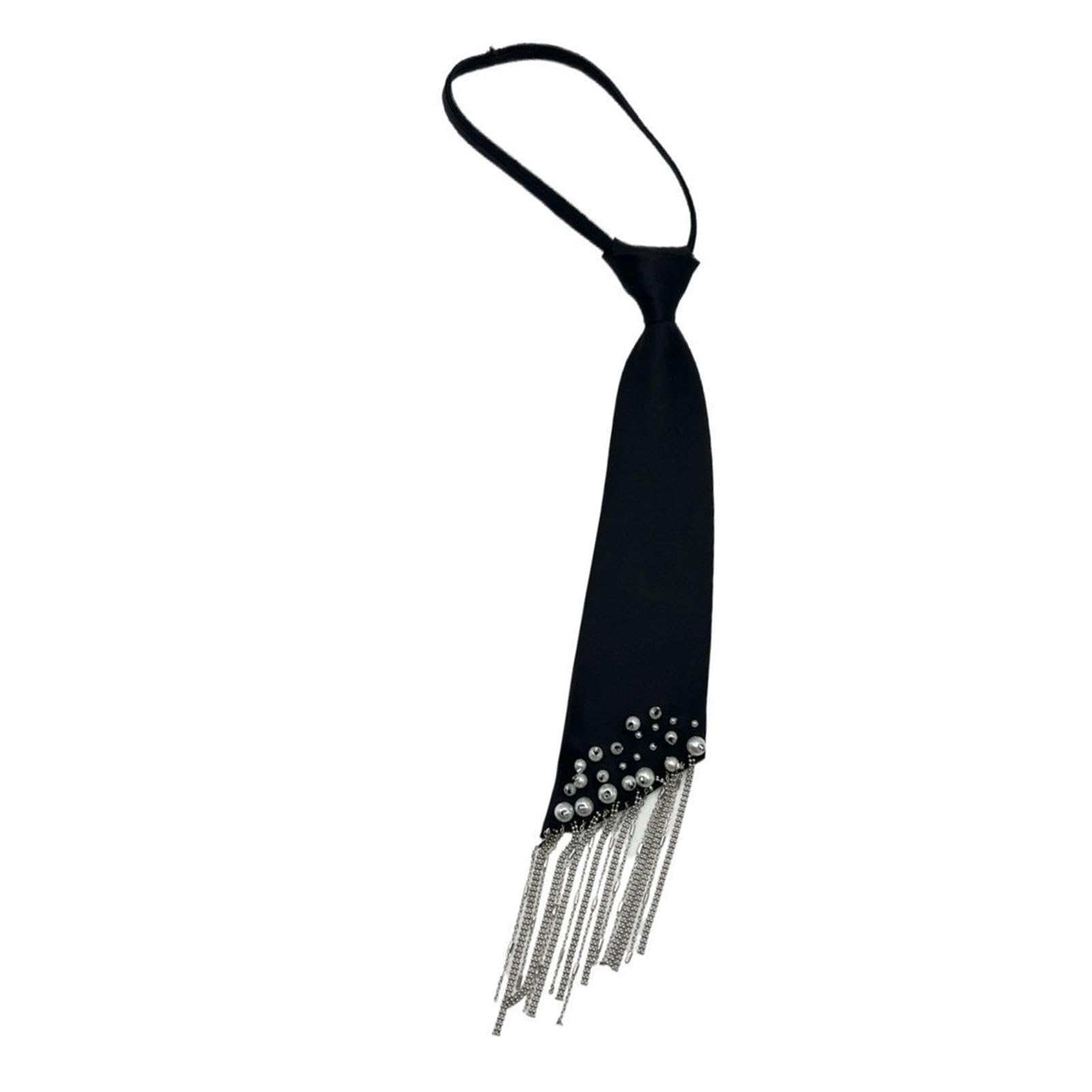 MERISHOPP Pre Tied Women Tie Comfortable Premium Versatile Fashionable Shirt Accessory-picture-36