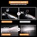 8000LM H7 LED Headlight Bulbs Conversion Kit leppein S+ Series High Beam/Low Beam/Fog Light 16xZES 2nd Chips 6500K Cool White Halogen Replacement-1 Pair
