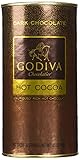 GODIVA Chocolatier Asstd Hot Cocoa Canister, Set of 3, 10 servings each