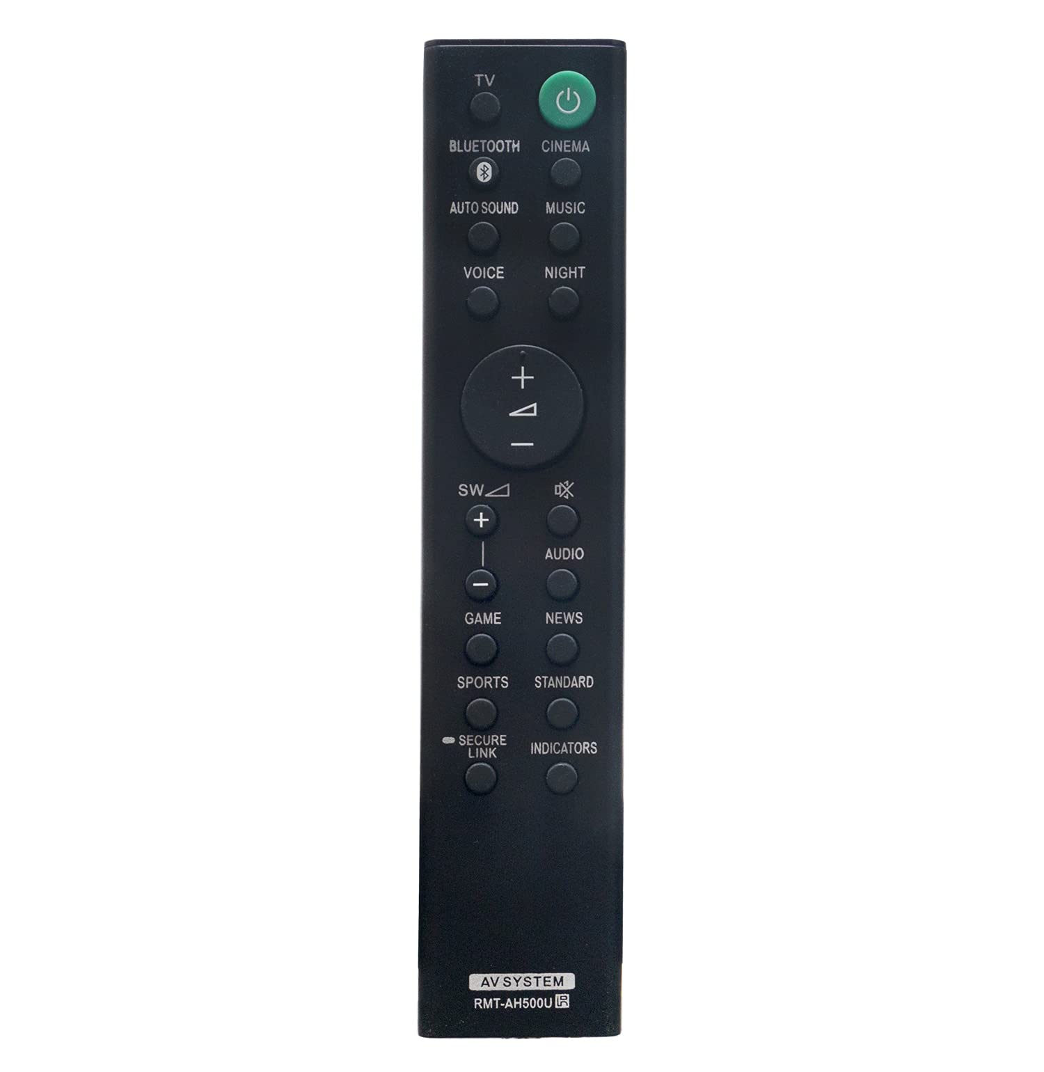 ALLIMITY RMT-AH500U Remote Control Replacement for Sony Sound Bar HT-S350 HT-SD35 SA-WS350 SA-S350 SA-WSD35 SA-SD35 HTS350 HTSD35 SAWS350 SAS350 SAWSD35 SASD35