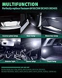 GLL 41MM C5W LED Bulbs 12V/24V 6418 Festoon Bulbs 4014 12 SMD 400 Lumens 6500K for Car Dome Lights License Lights Trunk Lights - Image 7