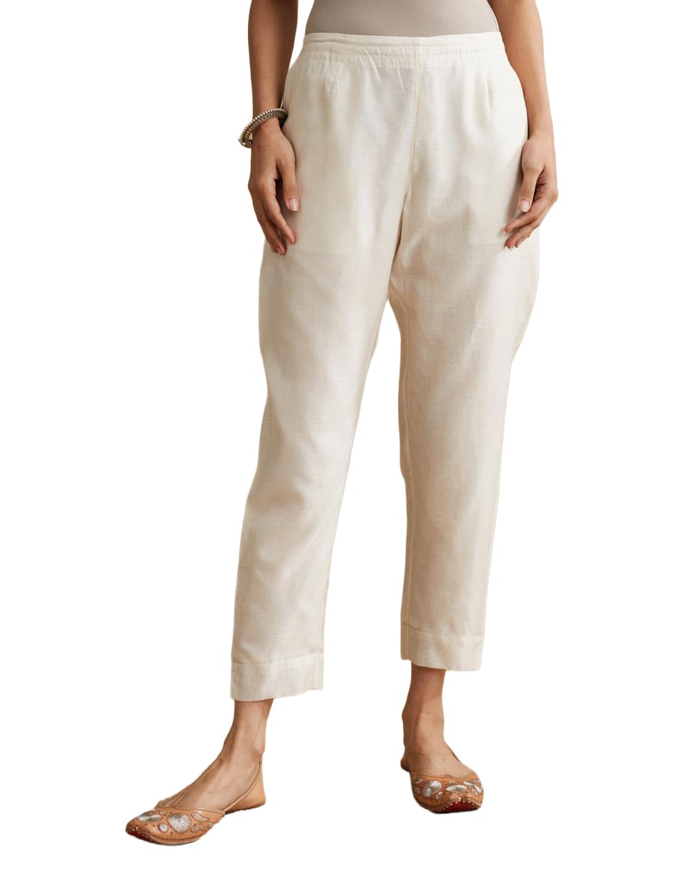 fabindia Natural Cotton Silk Ethnic Pant-picture-21