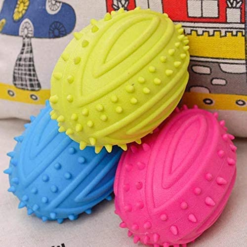PSK PET MART Rubber Spike Chewing & Playing Ball with Sound for Dog Puppies Dog Toy (Pink) (B09JZKJD1Q) Amazon Price History, Amazon Price Tracker