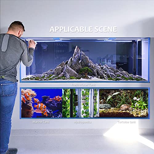 KASANMU Aquarium Heater 50W/100W/200W/500W Temperature Adjustable Fish Tank Heater Suitable for Saltwater and Fresh… - Image 4