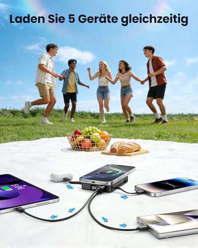 PDBEST Magnetische Power Bank für Magsafe 10000mAh Externe Handyakkus – Ansicht 8