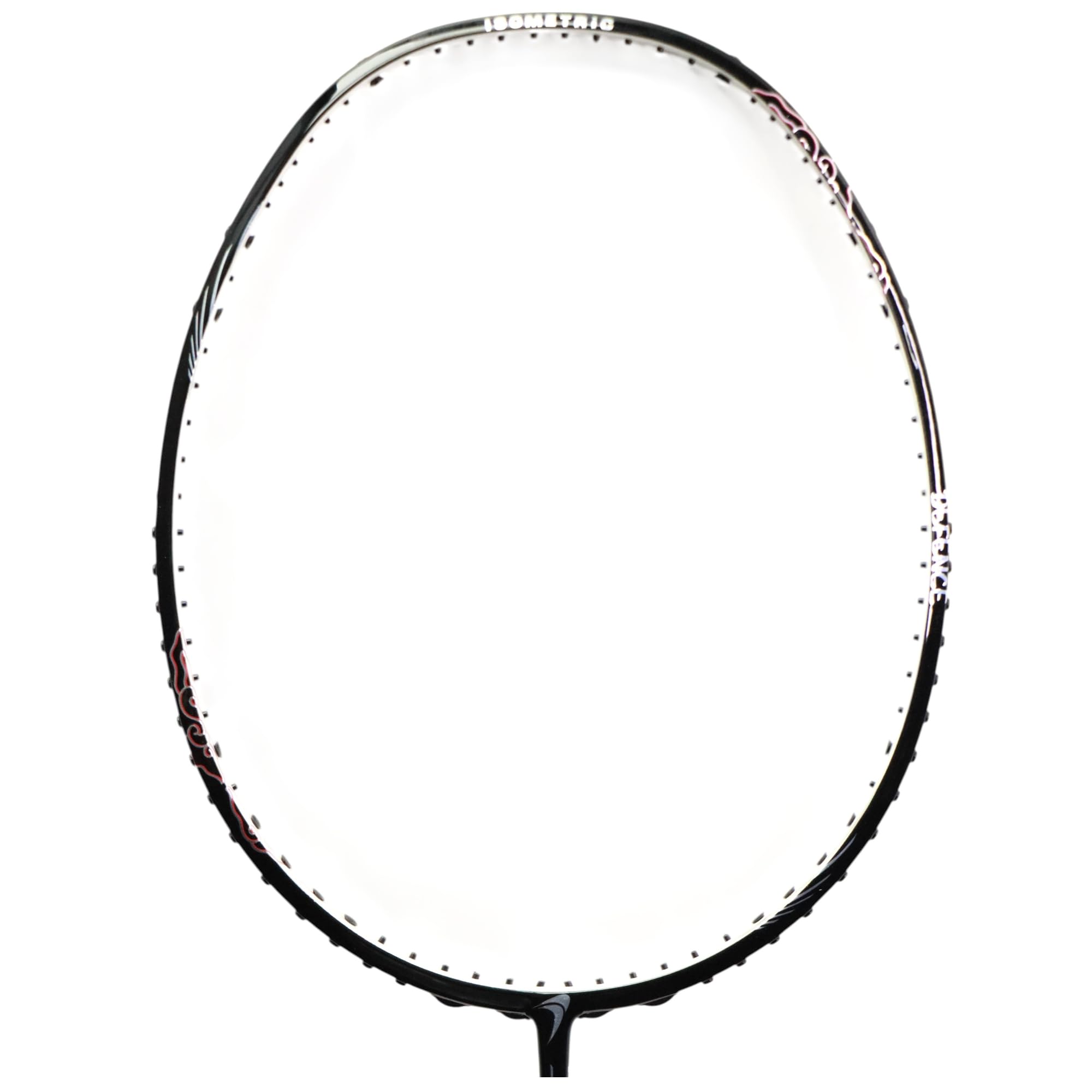 Flypower nusantara 2.3 even balanced badminton racket, Black: Buy