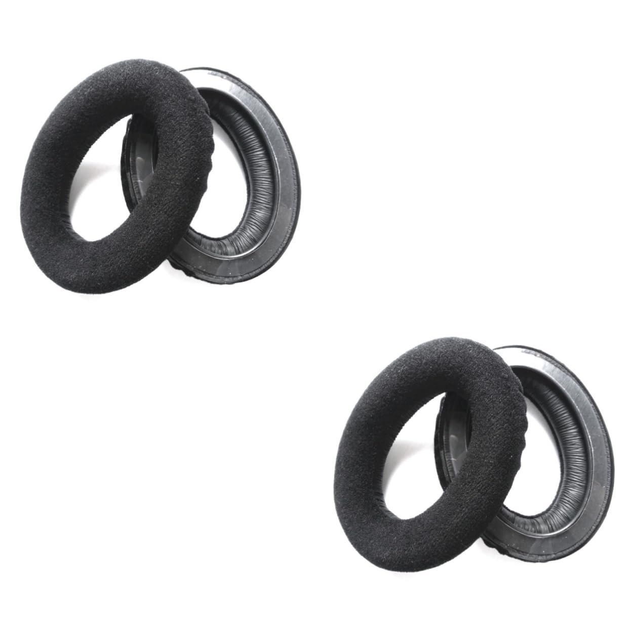 DOITOOL Par De 2 Piezas Almohadillas para Auriculares Cubierta de la orejera del Auricular Auriculares IEM en Auriculares Orejeras Oval Almohadillas para Orejas Estera hd580