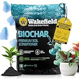 Wakefield Premium Organic Biochar Soil Amendment & Soil...