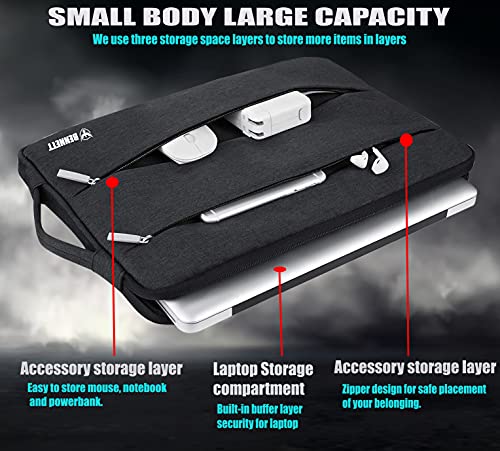 Image of KBBRD Bennett Mystic 15.6 inch (39.6cm) Laptop Briefcase Shoulder Sling Office Business Professional Trav