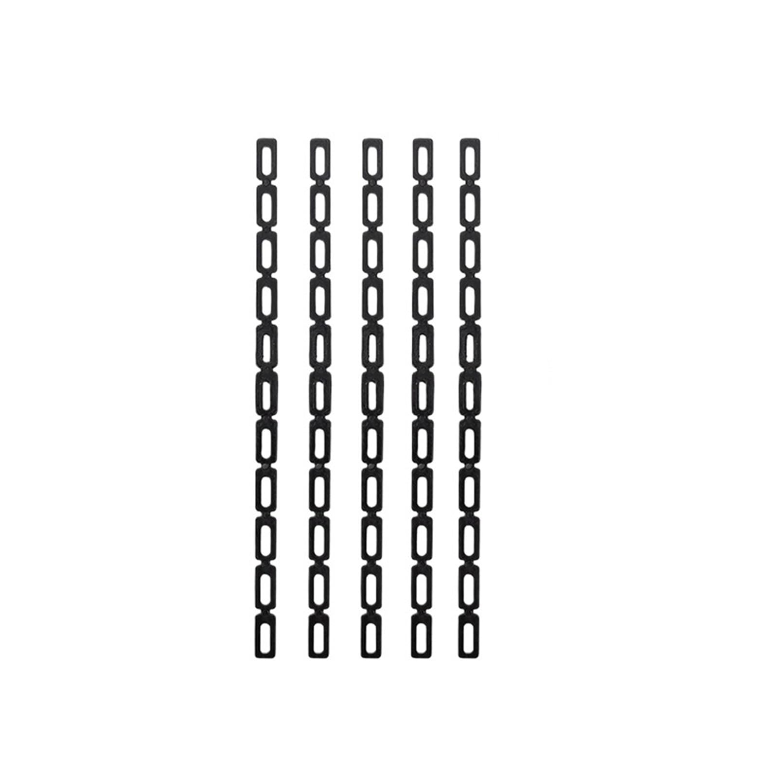 ZUXWUX Plant Twist Ties Reusable Plant Ties Tree Support Self-Locking Chain Lock Adjustable Fixing Fastener Garden(20.5cm,50PCS)