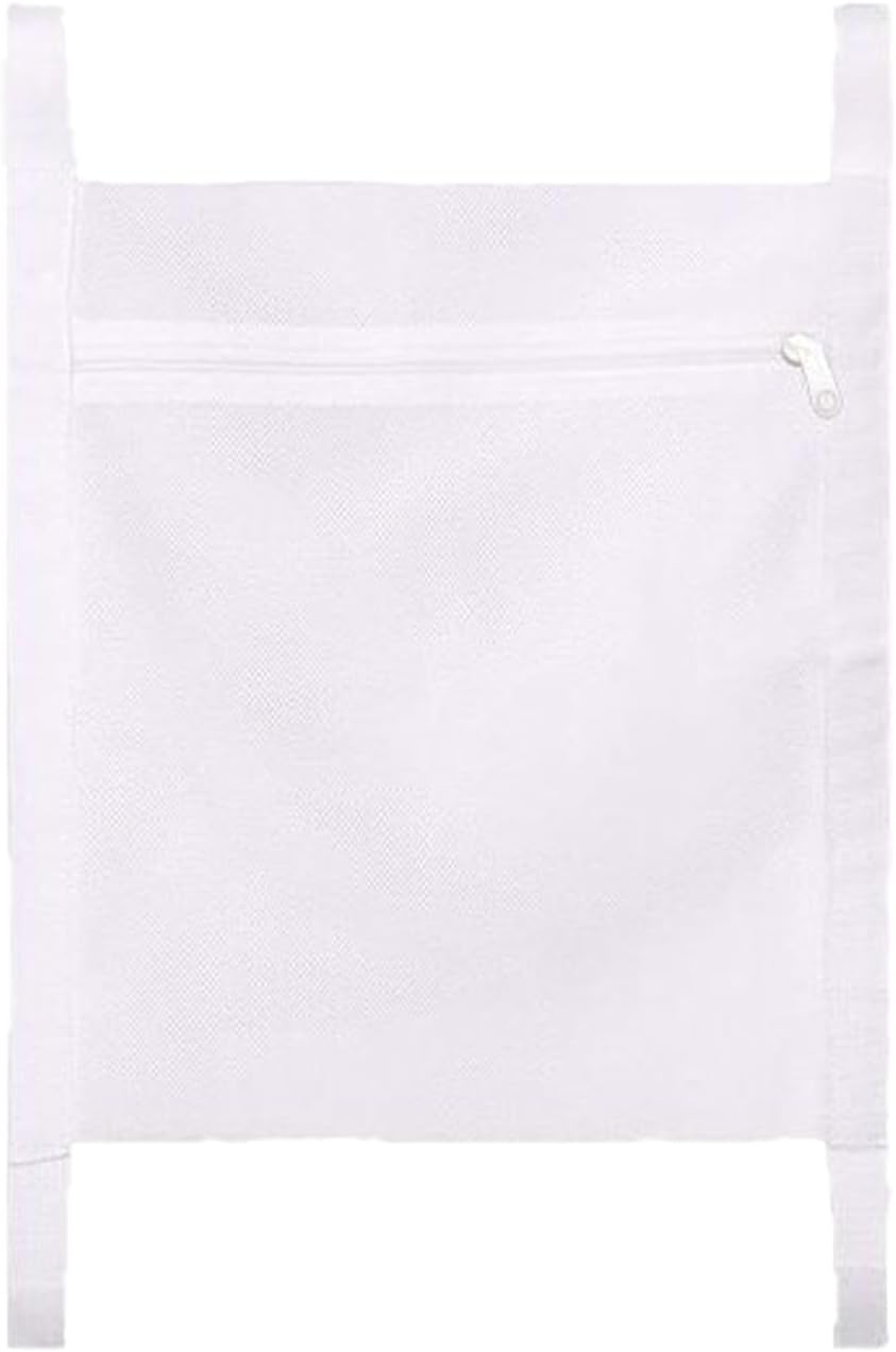 1pcs laundry mesh bag, hand-held laundry and drying shoe mesh bag, drying door shoe mesh bag, suitable for elastic band adjuster of most dryer doors in laundry rooms