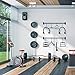 Yes4All D Row Handle Cable Attachment for Weight Workout, Cable Machine Accessories for Home Gym