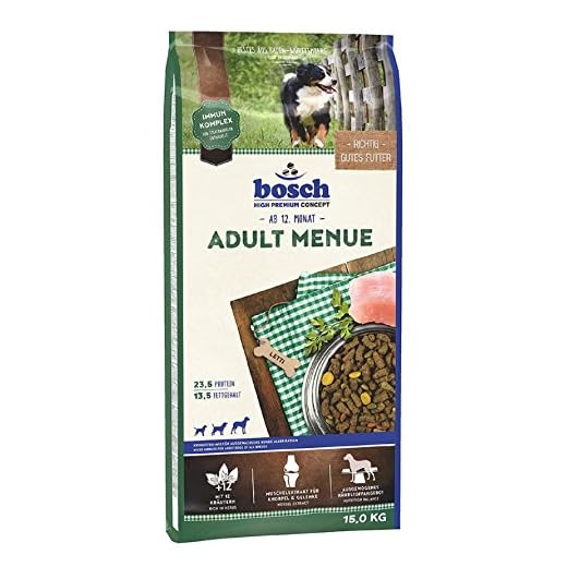 Bosch 44097 Hundefutter Adult Menue 15 kg