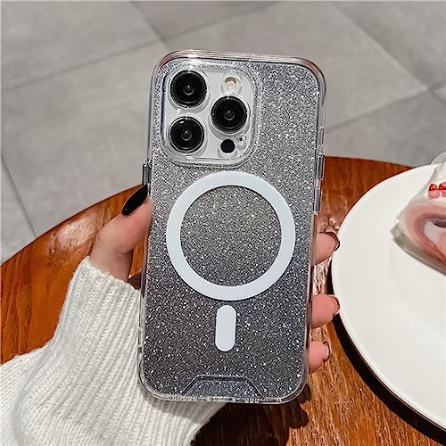 Housse pour iPhone 14 Pro Max avec coque magnétique noire pour le quotidien