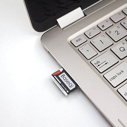 BASEQI Aluminum microSD Adapter for Asus ZenBook Flip ux360CA by BaseQi - Used condition - Image 3