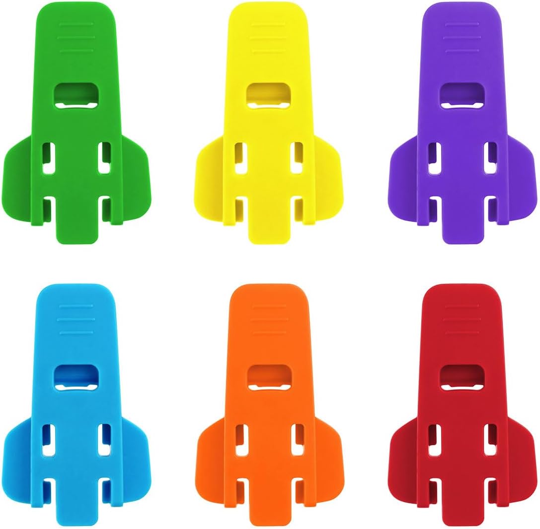 6 Pack Manual Easy Can Opener Soda...