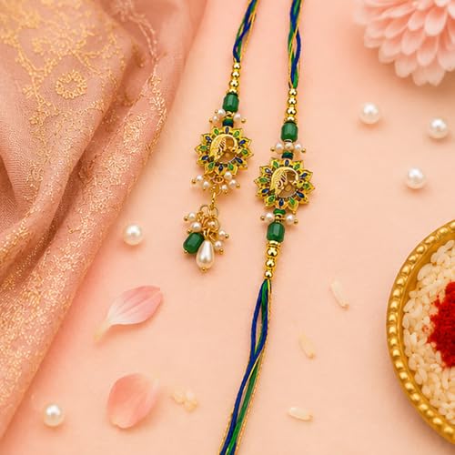 Image of The Purple Tree Designer Bhaiya Bhabhi Rakhis