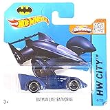  Hot Wheels Batman Live! Batmobile HW City 2015 (65/250) Short Card (Azul)