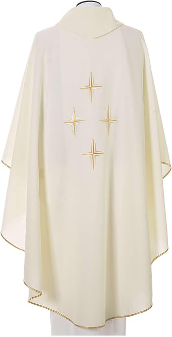 Holyart Chasubles: Four Cross Chasuble in polyester