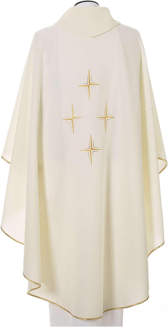 Holyart Chasubles: Four Cross Chasuble in polyester