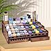 Imagen de Gitohoni Organizador de Pintura con Sostenedor de Pinceles Estante de Madera con Amplio Cajón para Suministros Creativos Adecuado para Profesionales Taller Man