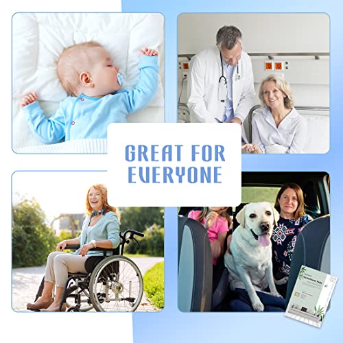 Riqinxin Non-Slip Washable Large Incontinence Bed Pad Waterproof Absorbent Bed Wetting Protection Pad For Adults 32X54In Reusable Plaid Mattress Protector Pad For Incontinence #TOP4