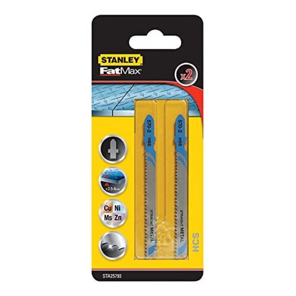 Stanley Sta25792 Dekupaj Testere, Metalik, 2 Adet