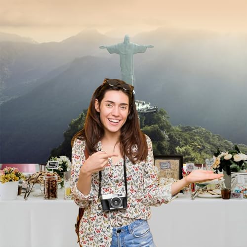 Fondo fotógrafo 7x5ft lugar famoso Río de Janeiro Brasil miniatura 5