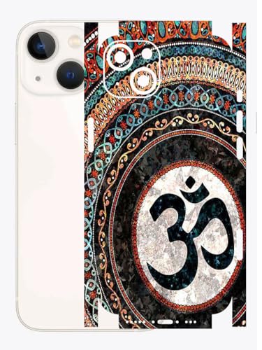 Image of AtOdds - Full Body Back Screen Guard Protector Film - Lamination Wrap Skin Sticker for iPhone 13 mini | Scratchproof Matte Finish (Design - OM)